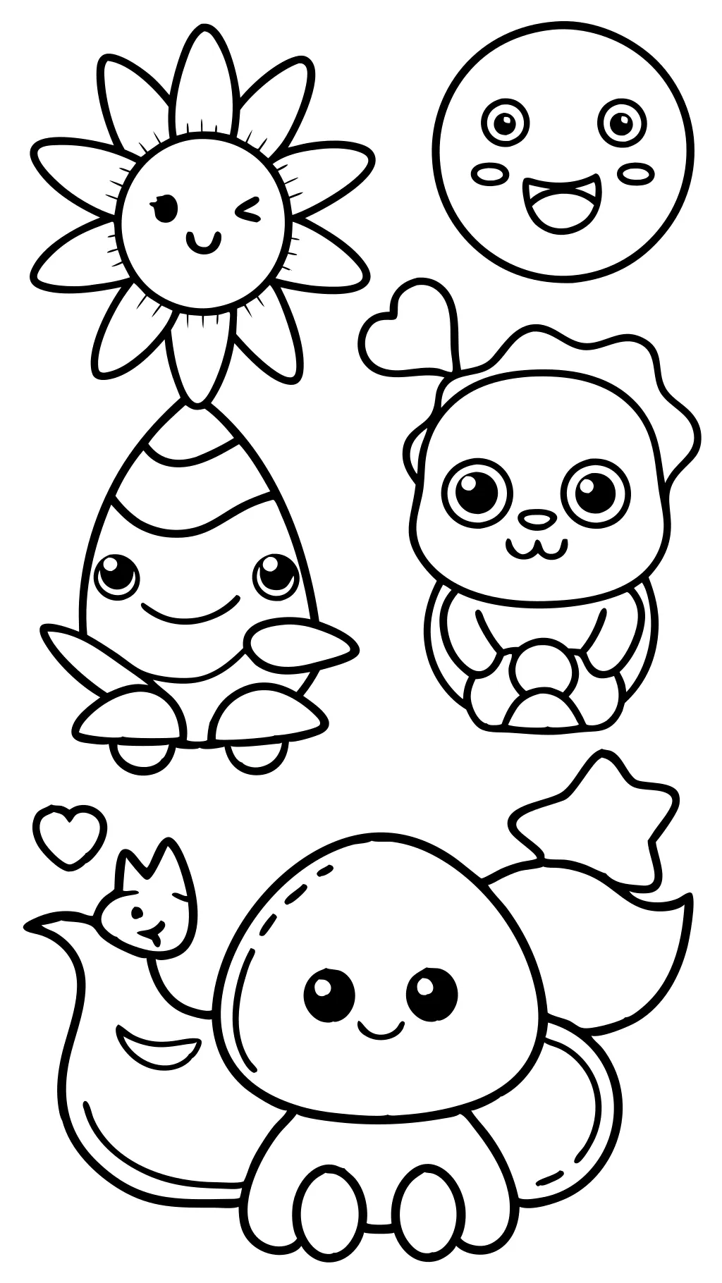 super easy coloring pages